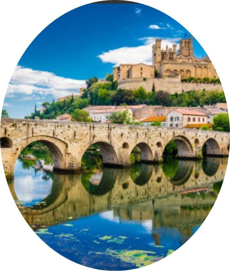 Tres Belle Vue Canal Du Midi 베지에 외부 사진